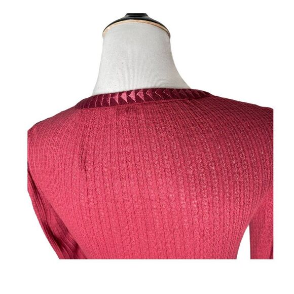 Lucky Brand Embroidered Top Womens XS Flare Sleeve BOHO Festival Woven Blouse - Picture 9 of 16